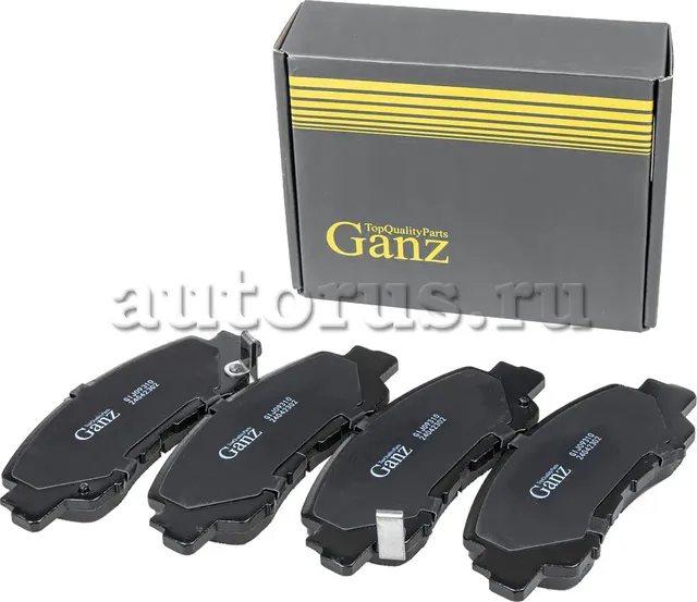 Колодки передние MITSUBISHI  Delica 2019-/Eclipse Cross 2017- GANZ GIJ09310 Ganz. Артикул GIJ09310