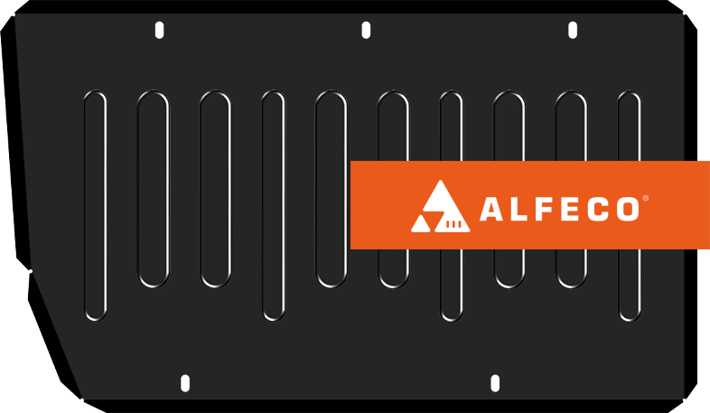 Защита Alfeco для топливного бака Exeed LX 2019-2026. Артикул ALF.61.06