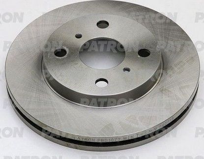 Тормозной диск Patron передний для Toyota Probox I 2002-2014. Артикул PBD1077
