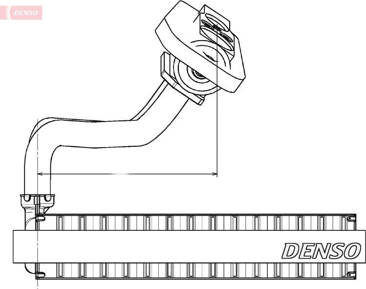 Испаритель кондиционера Denso. Артикул DEV09020