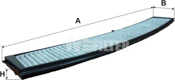 Салонный фильтр MFilter для BMW 3 IV (E46) 1997-2007. Артикул K 939C