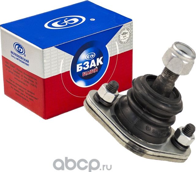 ШАРОВАЯ ОПОРА 2101-07, 2121 ВЕРХНЯЯ С КРЕП (906-519-01) БЗАК (Bzak). Артикул 90651901