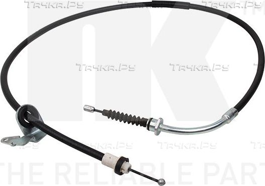 Трос ручника (тросик ручного тормоза) NK. Артикул 904008