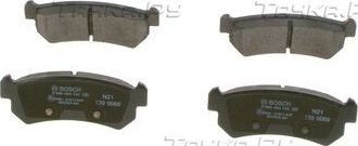 Тормозные колодки Bosch. Артикул 0 986 494 133