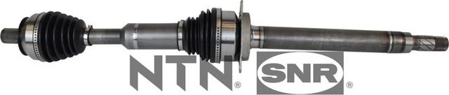 Полуось (привод в сборе, приводной вал) NTN / SNR передняя передняя правая для Volvo XC60 I 2013-2017. Артикул DK65.013