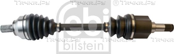 Полуось (привод в сборе, приводной вал) Febi Bilstein. Артикул 193454