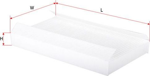 Салонный фильтр Sakura для Land Rover Range Rover Sport I 2005-2013. Артикул CA-37980