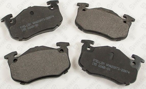 Тормозные колодки Stellox. Артикул 155 006B-SX