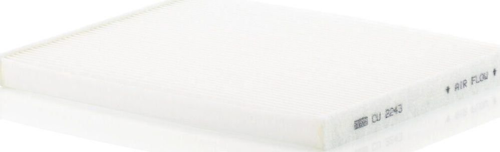 Салонный фильтр Mann-Filter. Артикул CU 2243