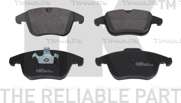 Тормозные колодки NK передние для Ford Mondeo IV 2007-2014. Артикул 222568