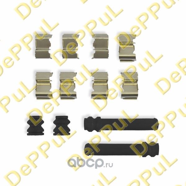 РЕМКОМПЛЕКТ МОНТАЖНЫЙ ТОРМОЗНЫХ КОЛОДОК MITSUBISHI GRANDIS (04-10), PAJERO/MONTE (Deppul). Артикул DERCE258