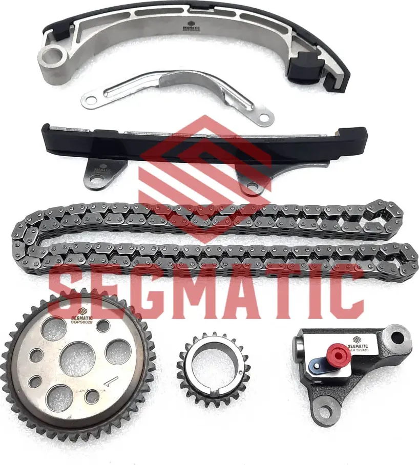 КОМПЛЕКТ ЦЕПИ ГРМ (ЦЕПЬ-1,НАТ-1,УСП-3,ШЕСТ-2)  TOYOTA YARIS 1.0 99 (Segmatic). Артикул SGPS8029
