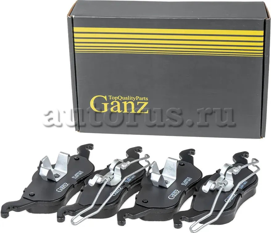 Колодки торм.пер. (Ganz). Артикул GIJ09015