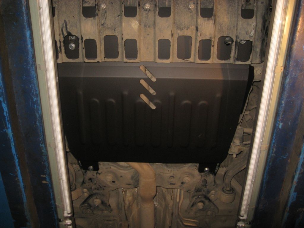 Защита алюминиевая Alfeco для картера и КПП Ford Explorer V 2010-2019. Артикул ALF.07.34al