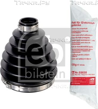 Пыльник ШРУСа наружный Febi Bilstein (термопласт) передний для Citroen C4 Cactus I 2014-2026. Артикул 174468