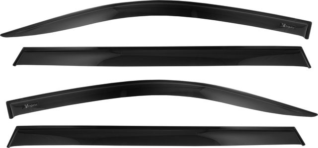 Дефлекторы Vinguru для окон (накладной скотч 3М) (4 шт.) Skoda Kodiaq 2018-2026. Артикул AFV90724
