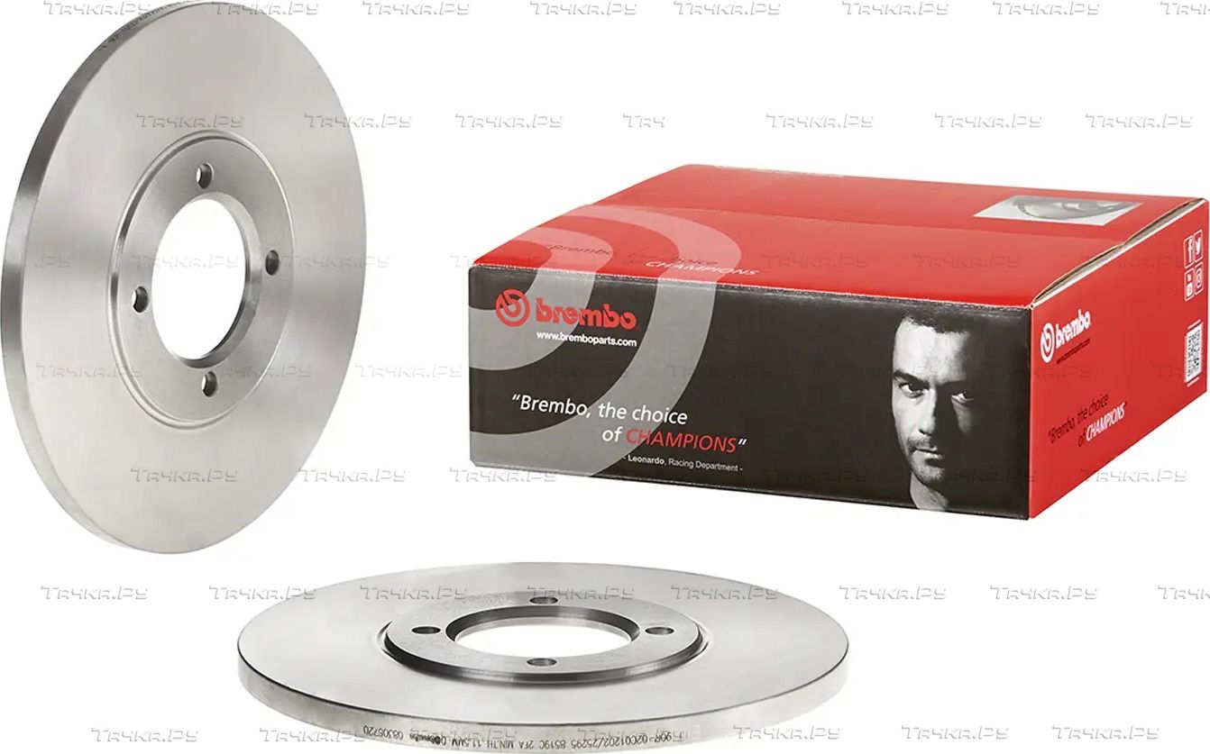 Тормозной диск Brembo PRIME LINE для Toyota Celica II (A40, A50) 1977-1981. Артикул 08.3067.20