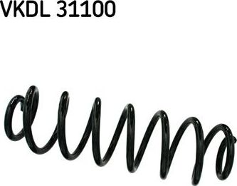 Пружина подвески SKF. Артикул VKDL 31100