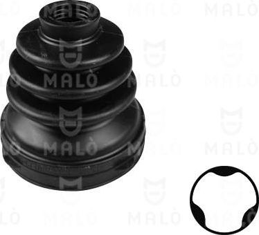 Пыльник ШРУСа внутренний Malo (резина). Артикул 157422