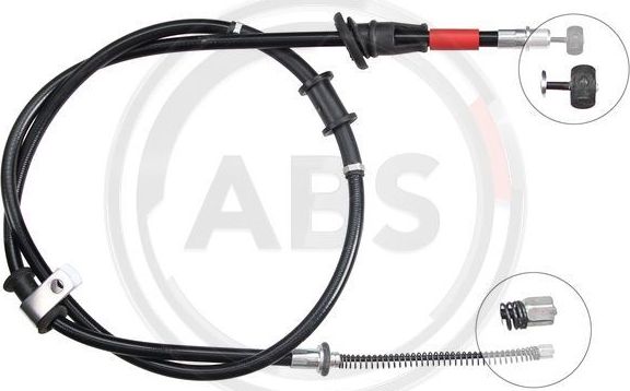 Трос ручника (тросик ручного тормоза) ABS. Артикул K19617