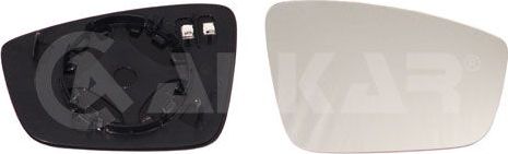 Зеркальное стекло бокового зеркала Alkar. Артикул 6432093