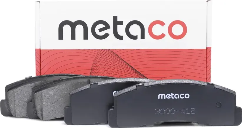 Колодки тормозные передние к-кт (Metaco) Metaco. Артикул 3000412