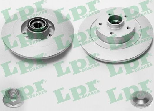 Тормозной диск LPR LPR HUB BRAKE DISC LINE - FULL COATED. Артикул R1032PRCA