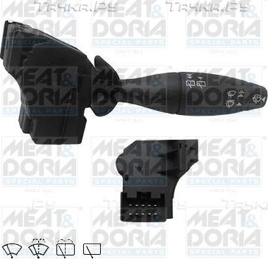 Подрулевой переключатель Meat & Doria для Ford Transit VI 2000-2006. Артикул 23210