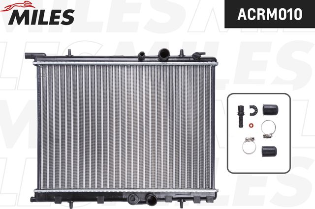 Радиатор охлаждения двигателя Miles для Citroen C4 I 2004-2011. Артикул ACRM010