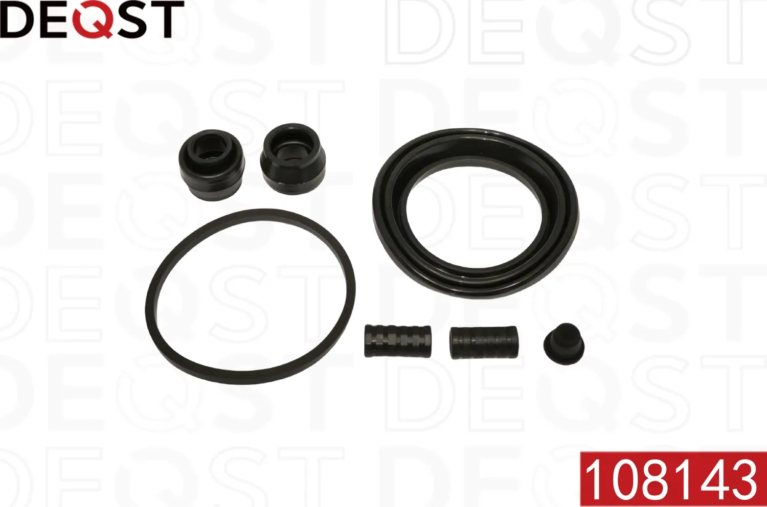 Ремкомплект тормозного суппорта переднего (для поршня O 57 mm  суппорт). MAZDA 6 (GH) 07> (Deqst). Артикул 108143