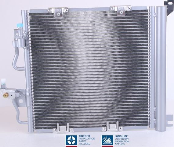 Радиатор кондиционера (конденсатор) Nissens (алюминий) для Opel Astra H 2004-2014. Артикул 94768