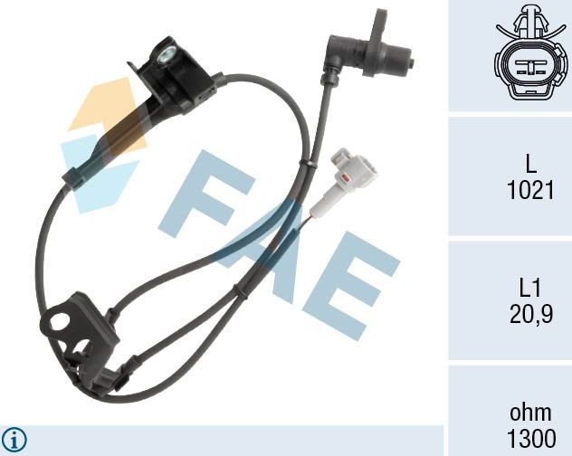 Датчик ABS FAE. Артикул 78562