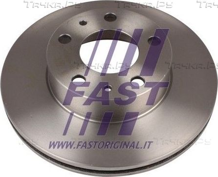 Тормозной диск Fast передний для Fiat Ducato III 2006-2026. Артикул FT31007