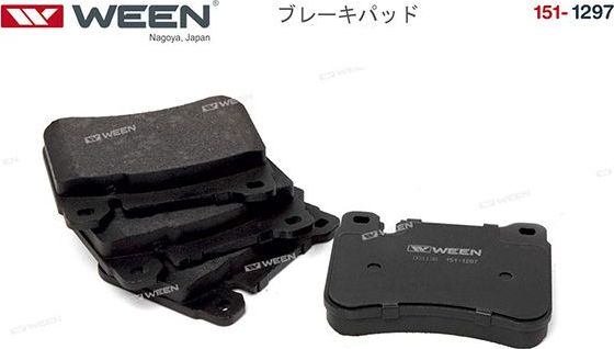 Тормозные колодки WEEN передние для Mercedes-Benz C-Класс II (W203, CL203) 2000-2008. Артикул 151-1297