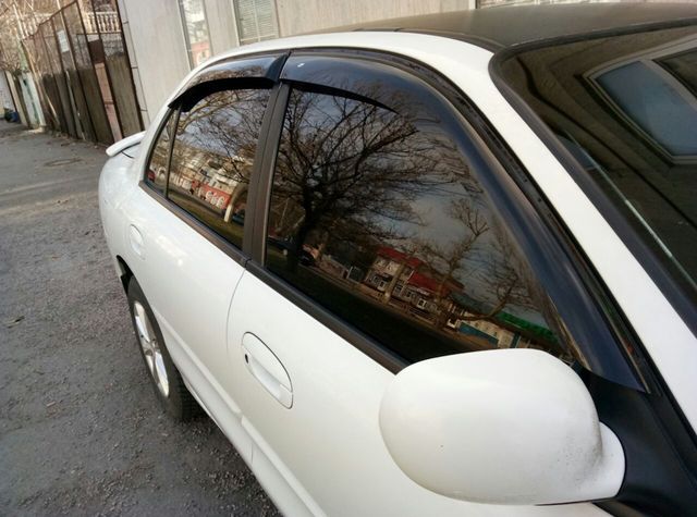 Дефлекторы Cobra Tuning для окон Mitsubishi Galant VII седан 1992-1996. Артикул M44292