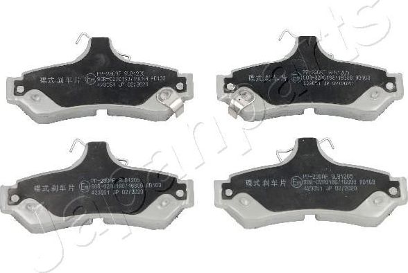 Тормозные колодки Japanparts. Артикул PP-230AF