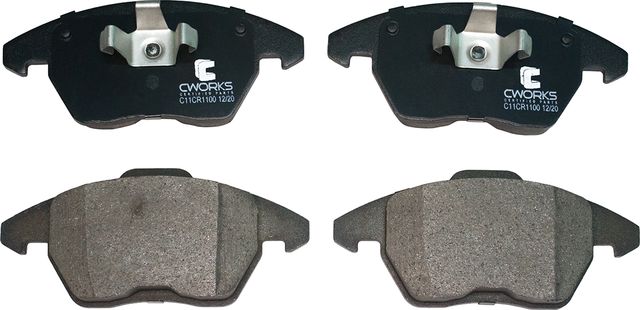 Тормозные колодки Cworks передние для Audi A1 I (8X) 2010-2018. Артикул C11CR1100