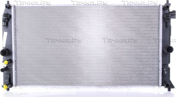 Радиатор охлаждения двигателя Nissens. Артикул 606394