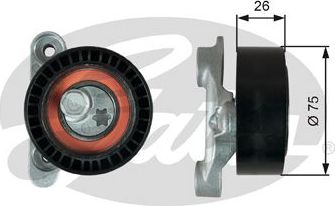 Натяжной ролик (натяжитель) приводного поликлинового ремня Gates DriveAlign®. Артикул T39345