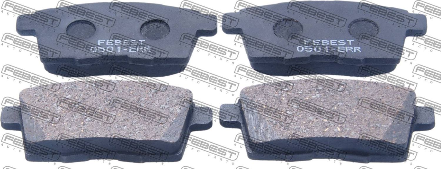 Тормозные колодки Febest. Артикул 0501-ERR