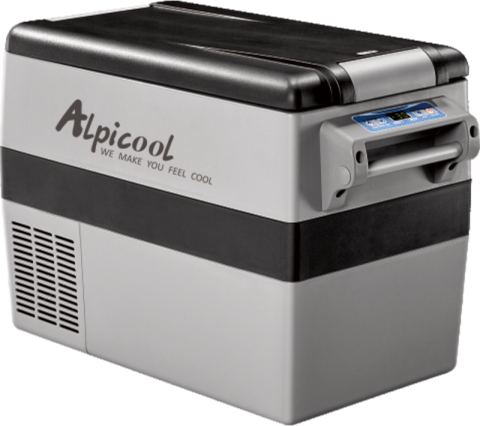 Холодильник автомобильный ALPICOOL CF 45 л 12/24/220 В (зона заморозки/охлаждения). Артикул CF-45