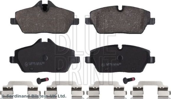 Тормозные колодки Blue Print передние для BMW 1 I (E81/E82/E87/E88) 2004-2011. Артикул ADG04297