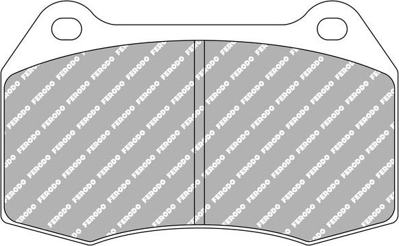 Тормозные колодки FERODO RACING DS2500. Артикул FCP1298H
