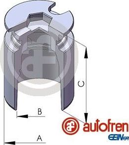 Поршень тормозного суппорта Autofren Seinsa (сталь). Артикул D025122