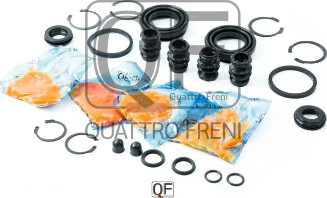 РЕМКОМПЛЕКТ СУППОРТА ТОРМОЗНОГО ЗАДНЕГО (Quattro Freni). Артикул QF00Z00041