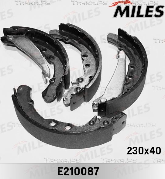 Тормозные колодки Miles задние для Volkswagen Caddy II 1995-2004. Артикул E210087