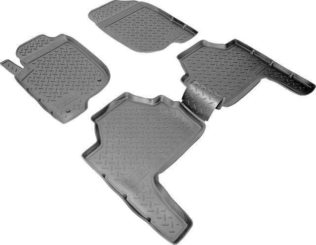 Коврики Норпласт для салона Mitsubishi Pajero Sport II 2008-2016. Артикул NPL-Po-59-01