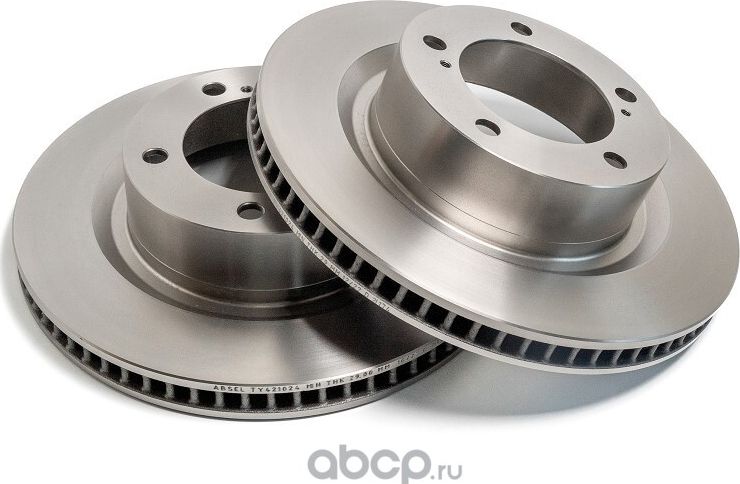 Диск тормозной передний (Absel). Артикул TY421024