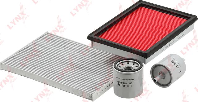 КОМПЛЕКТ ФИЛЬТРОВ ДЛЯ ТО LYNXauto. Артикул LK-4011-1
