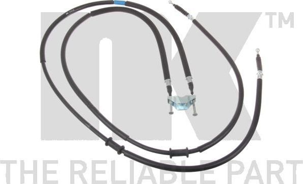 Трос ручника (тросик ручного тормоза) NK. Артикул 9036120